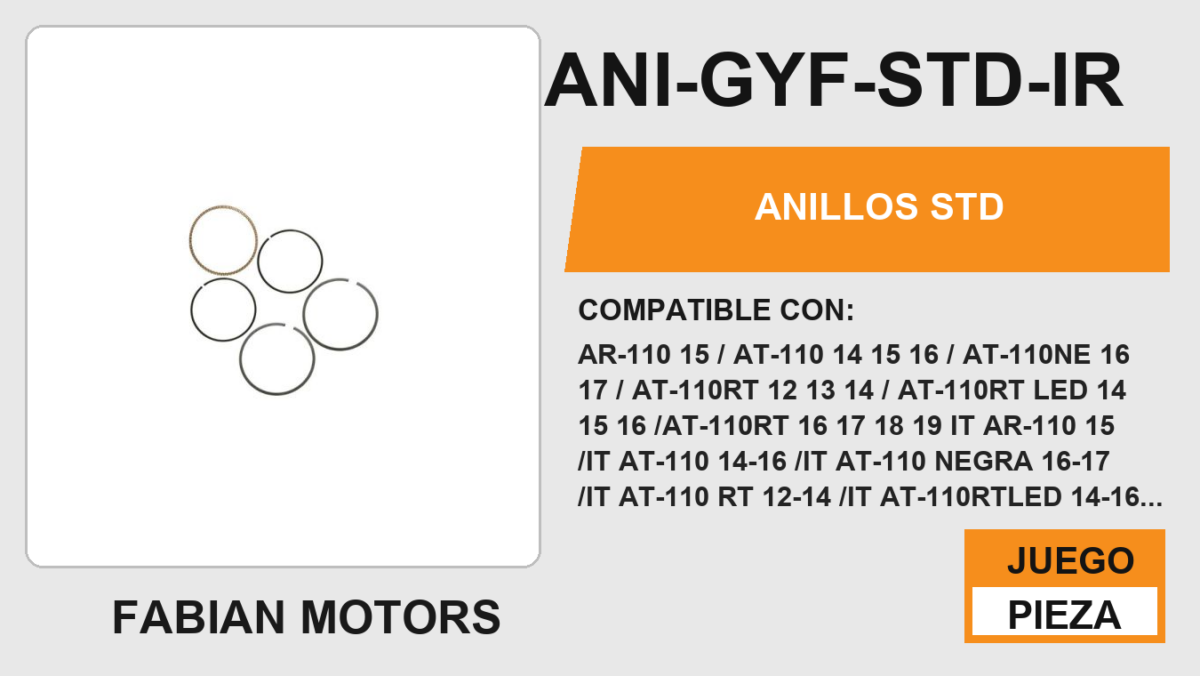 ANILLOS STD