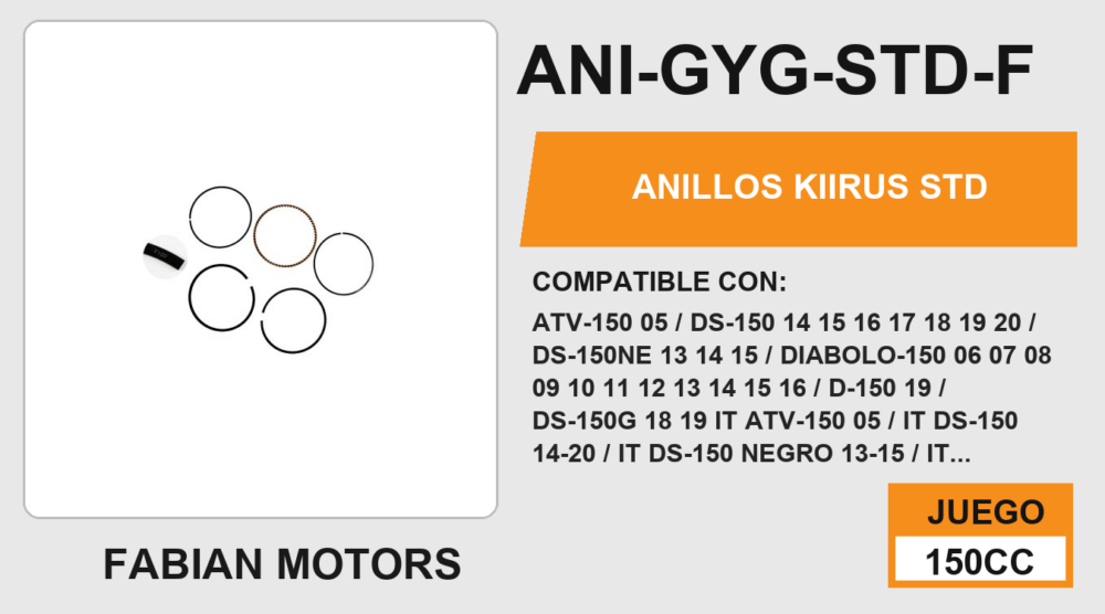 ANILLOS STD