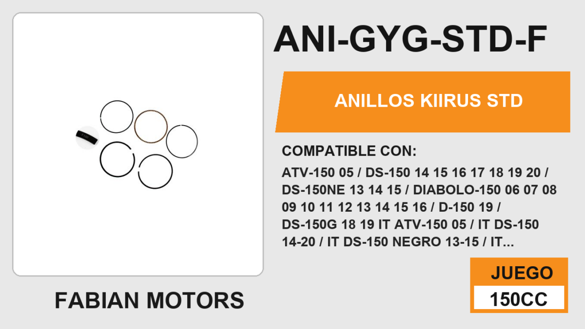 ANILLOS STD