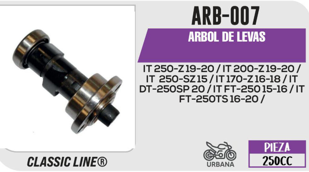ARBOL DE LEVAS