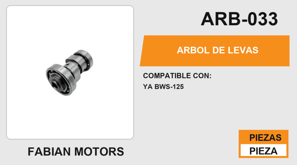 ARBOL DE LEVAS