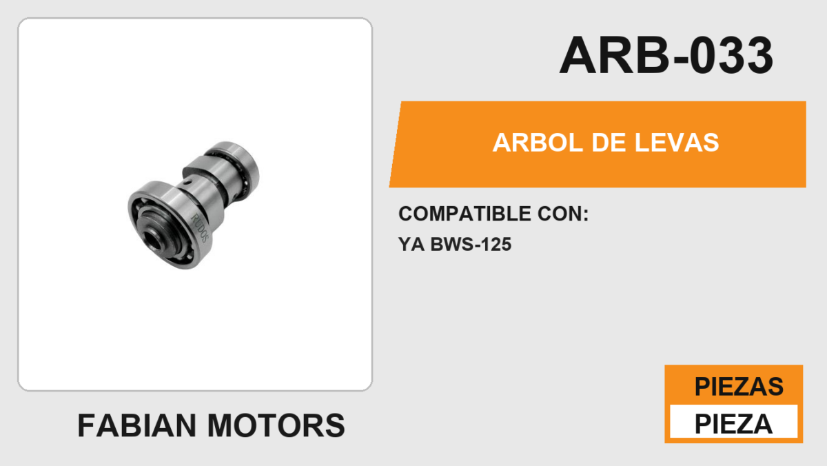 ARBOL DE LEVAS