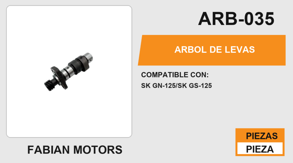 ARBOL DE LEVAS