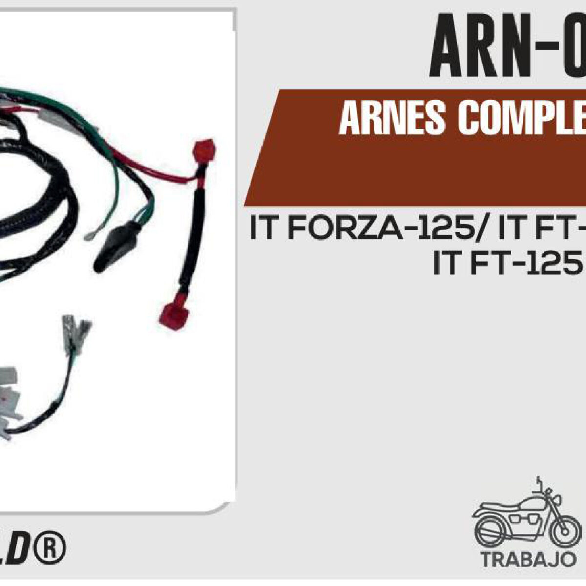 ARNES COMPLETO 12Vcc