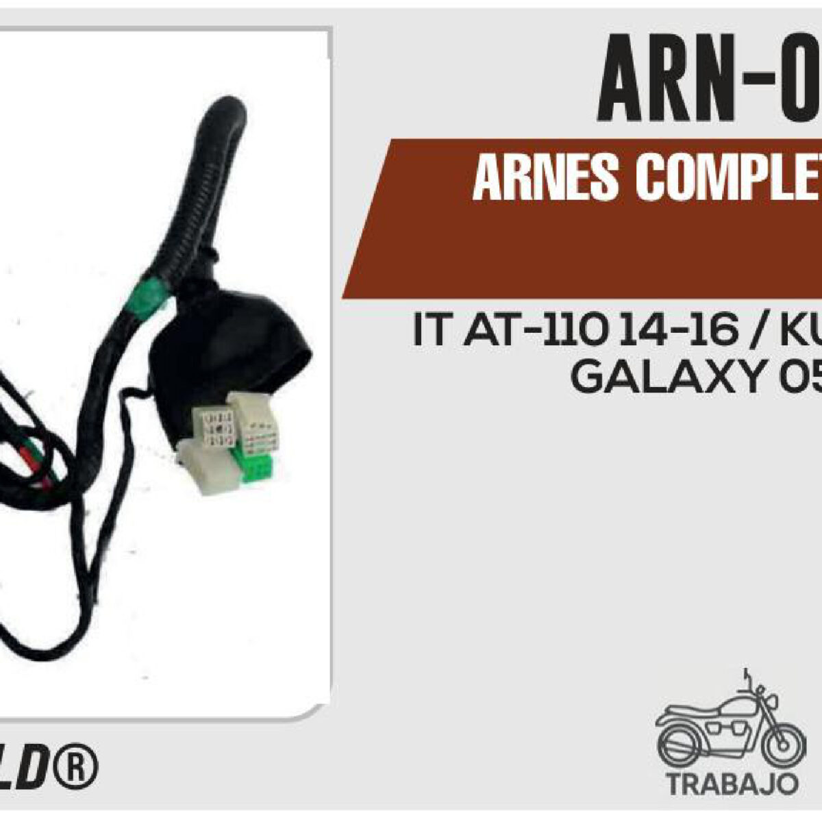 ARNES COMPLETO 12Vcc