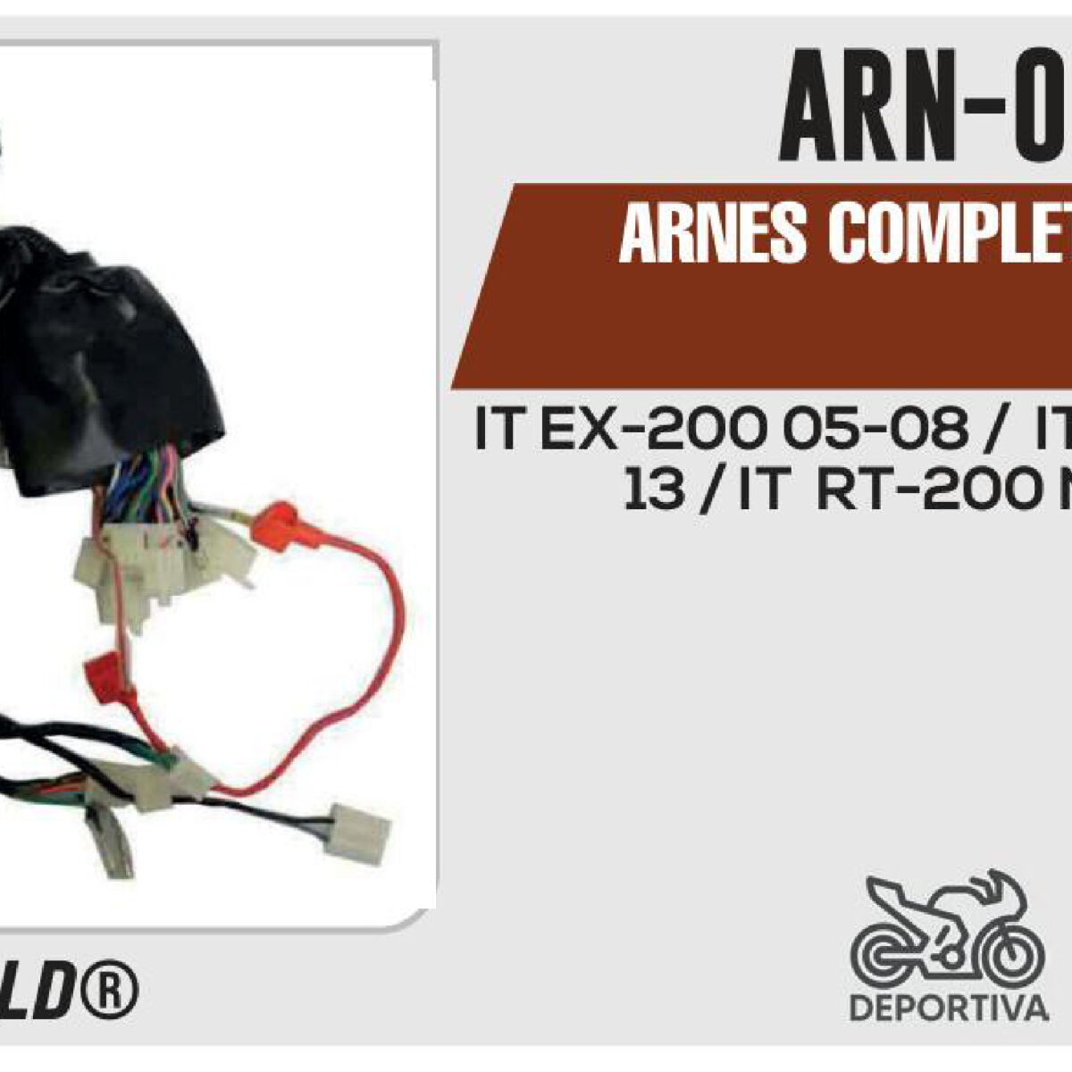 ARNES COMPLETO 12Vcc