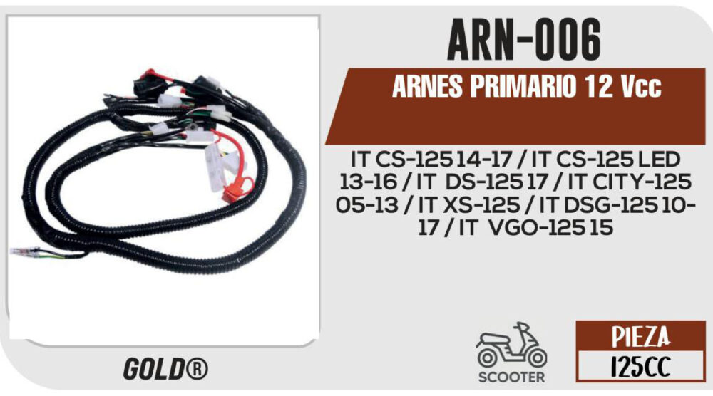 ARNES PRIMARIO 12Vcc