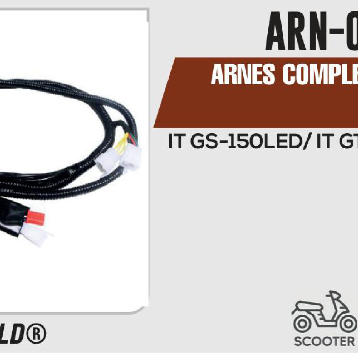 ARNES COMPLETO 12Vcc
