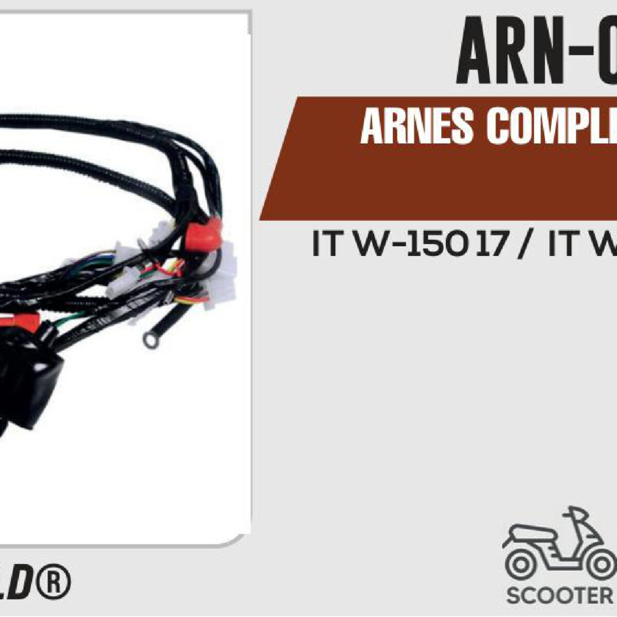 ARNES COMPLETO 12Vcc