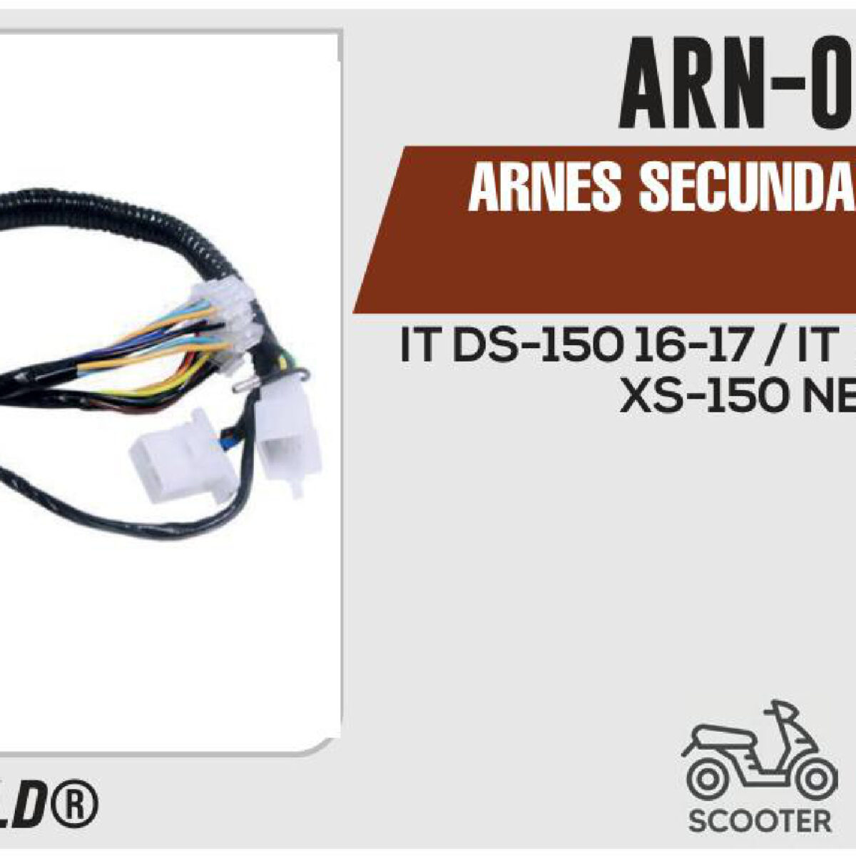 ARNES SECUNDARIO 12Vcc