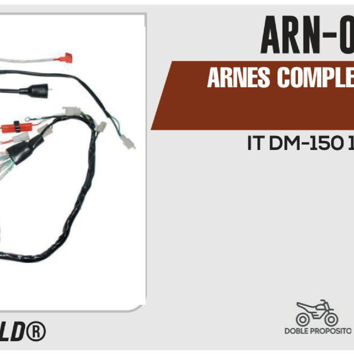 ARNES COMPLETO 12Vcc