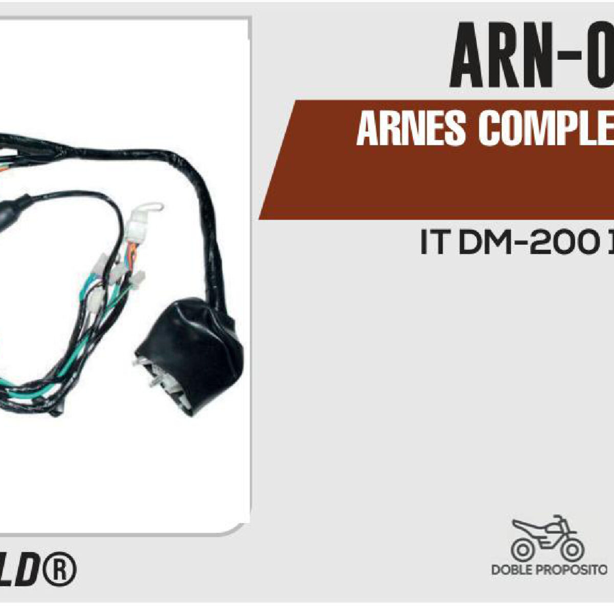 ARNES COMPLETO 12Vcc