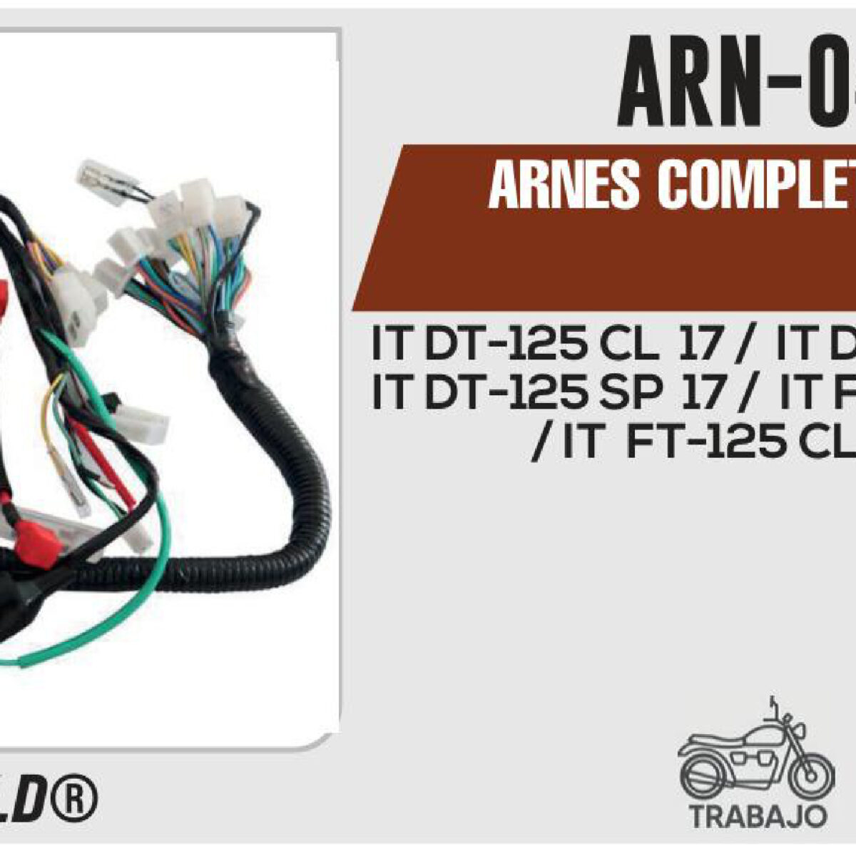 ARNES COMPLETO 12Vcc