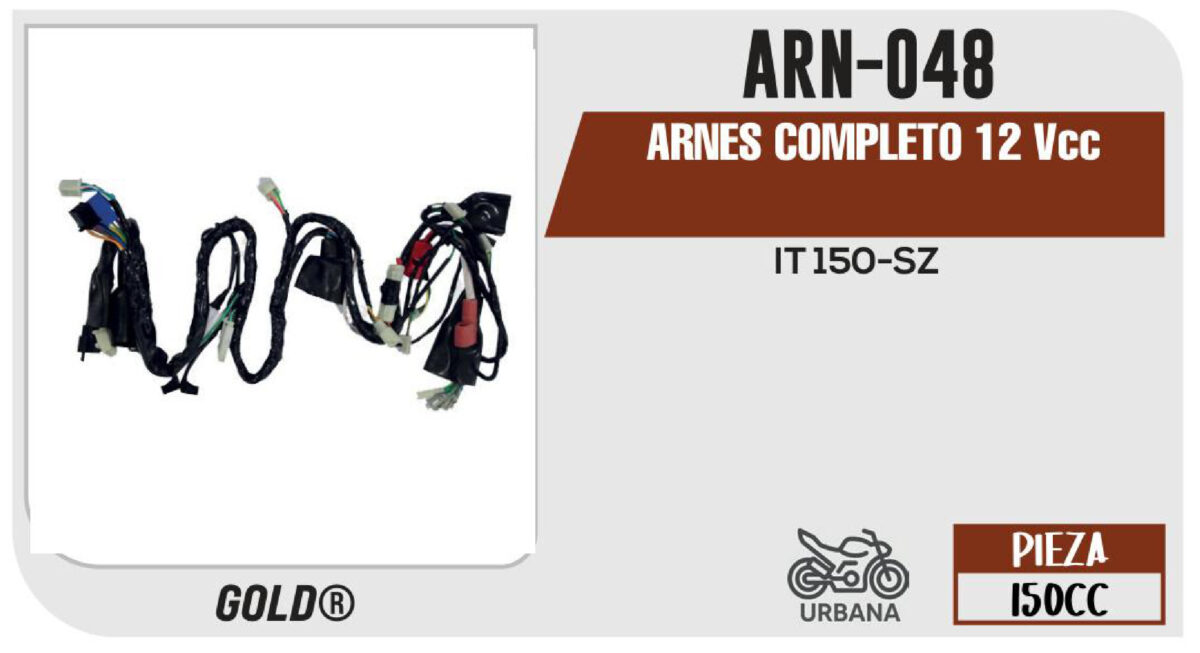 ARNES COMPLETO 12Vcc