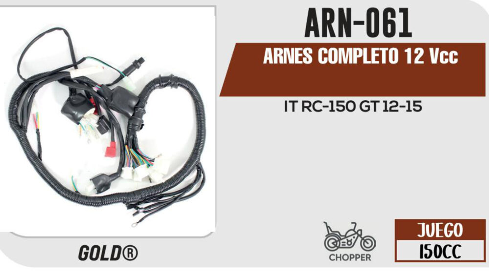 ARNES COMPLETO 12Vcc / 20 A