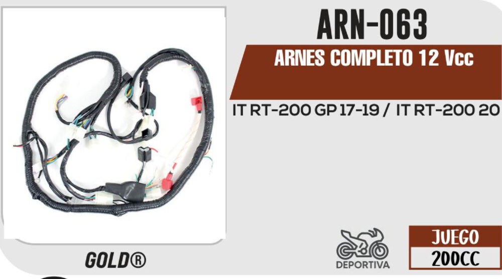 ARNES COMPLETO 12Vcc / 20 A