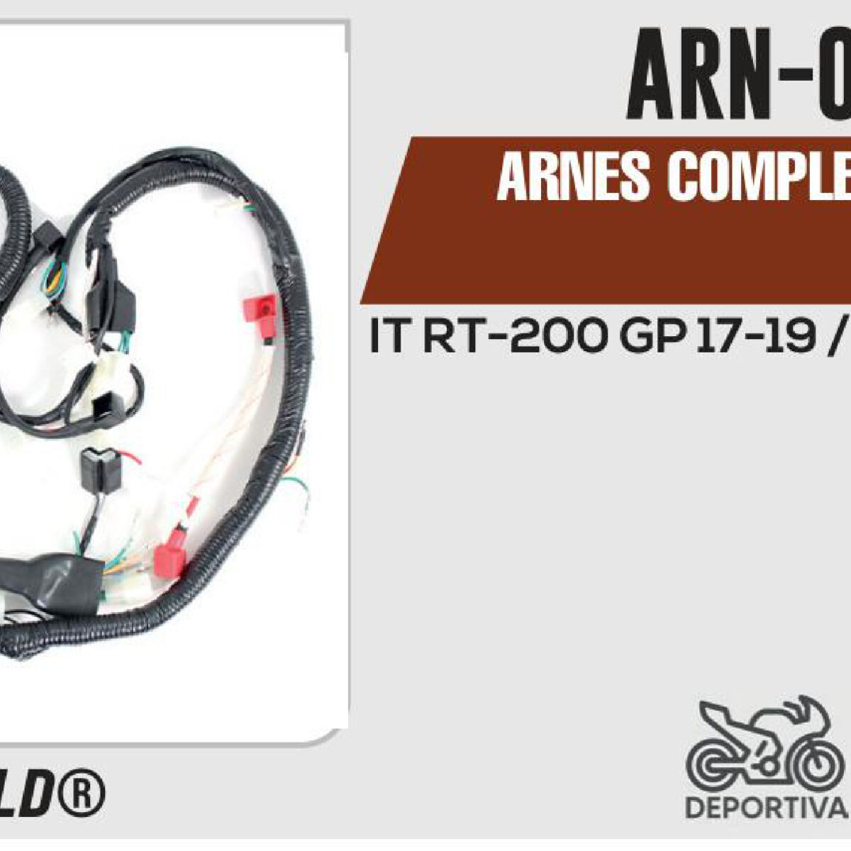 ARNES COMPLETO 12Vcc / 20 A