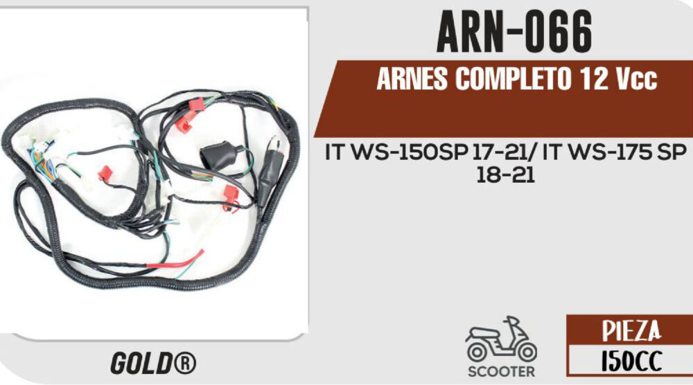 ARNES COMPLETO 12Vcc / 20 A