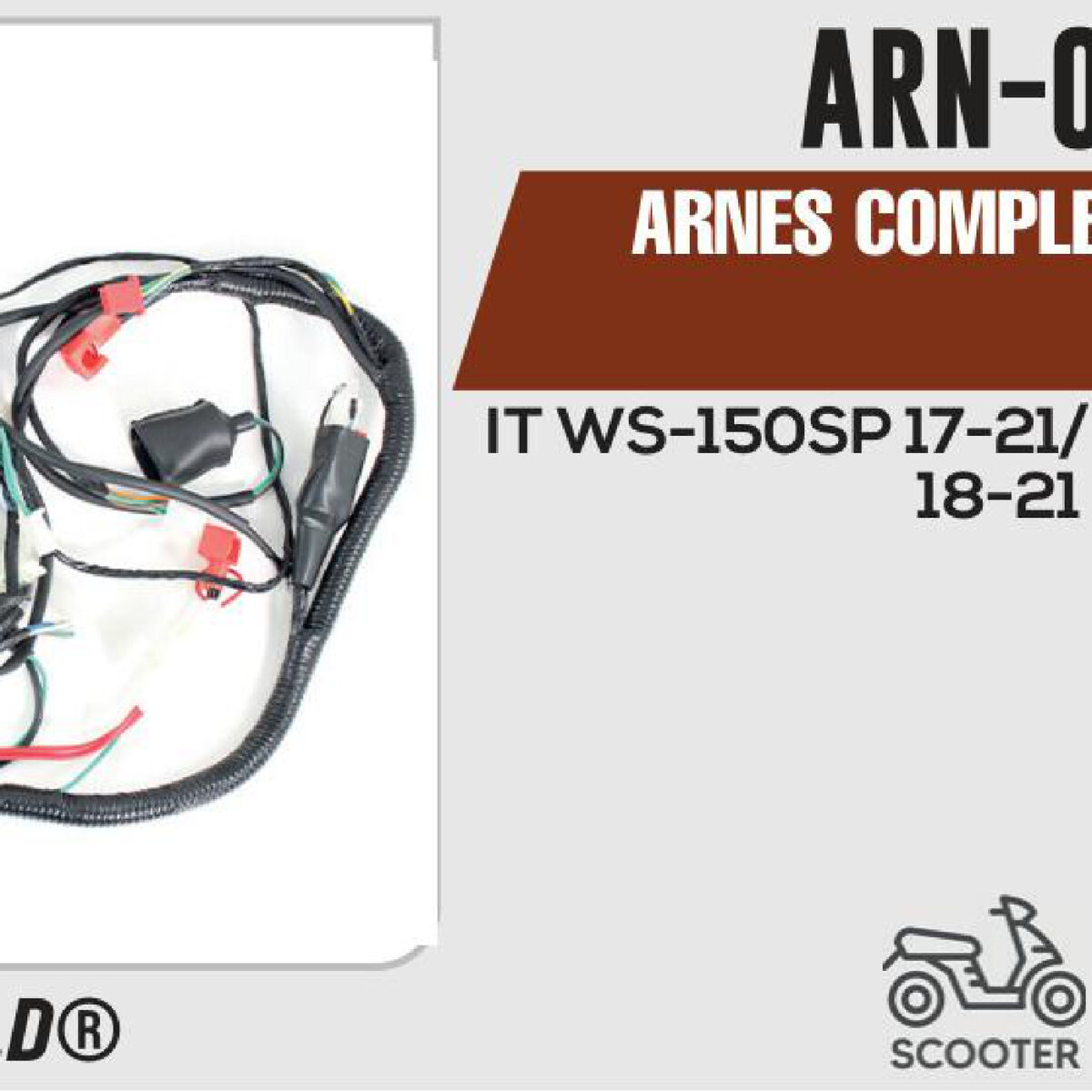 ARNES COMPLETO 12Vcc / 20 A