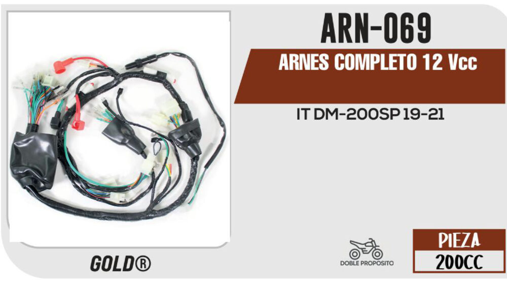 ARNES COMPLETO 12Vcc