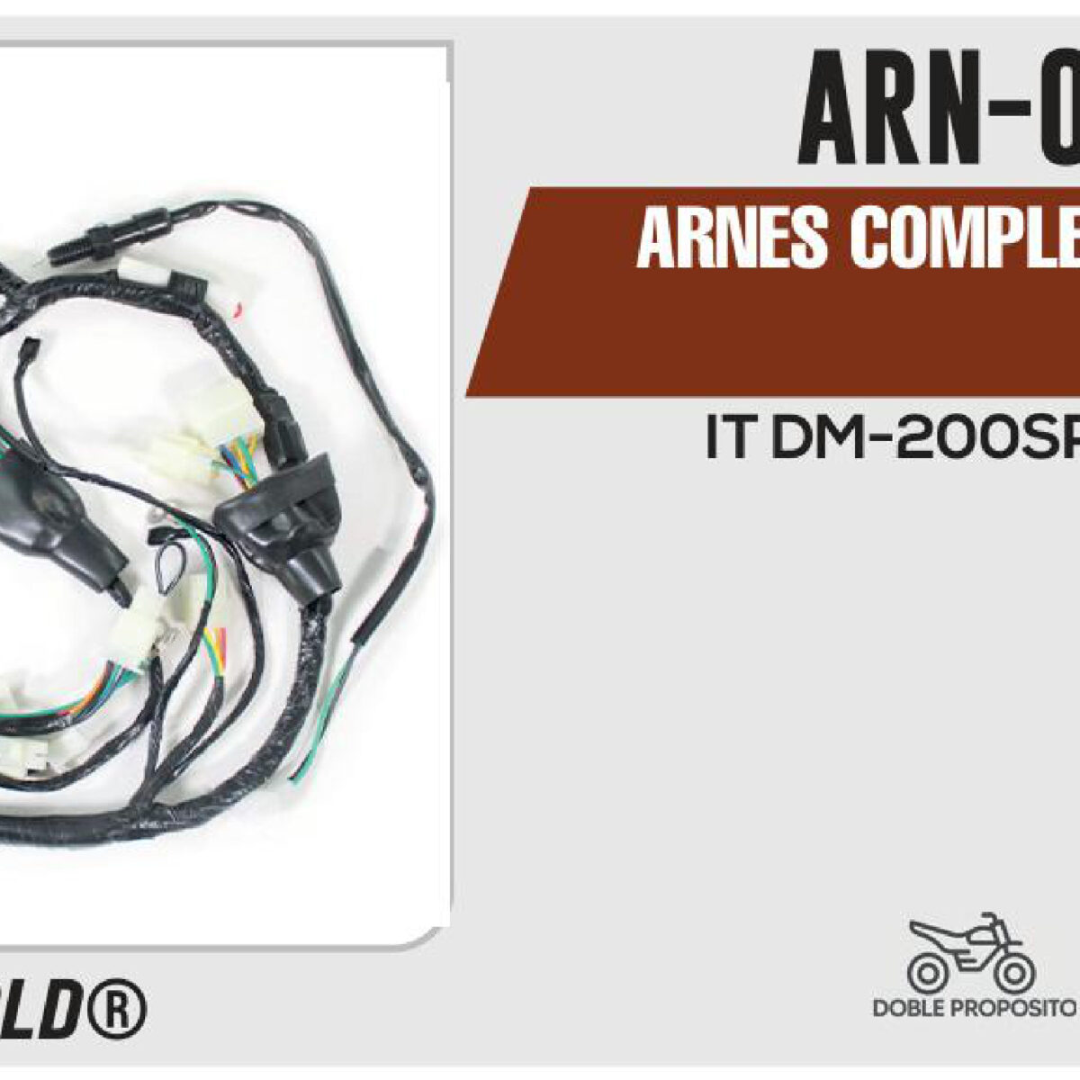 ARNES COMPLETO 12Vcc