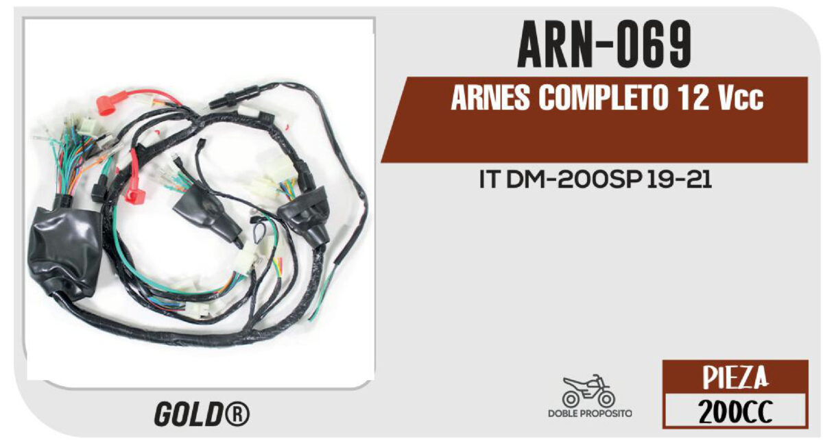ARNES COMPLETO 12Vcc