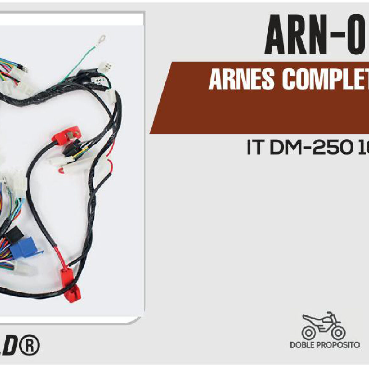 ARNES COMPLETO 12Vcc