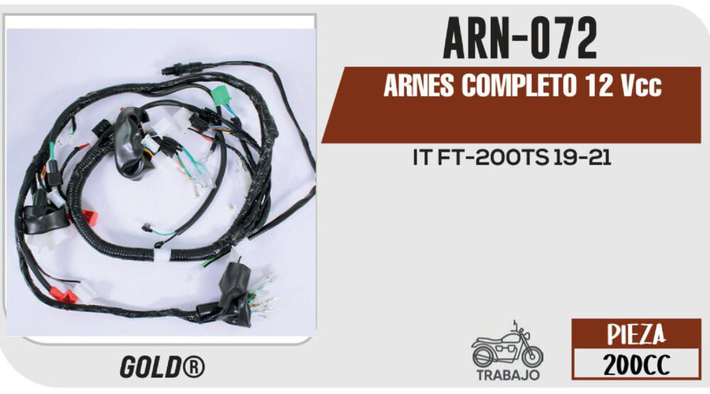 ARNES COMPLETO 12Vcc