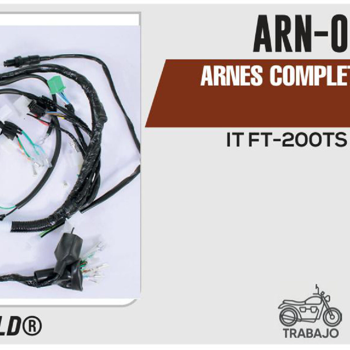 ARNES COMPLETO 12Vcc
