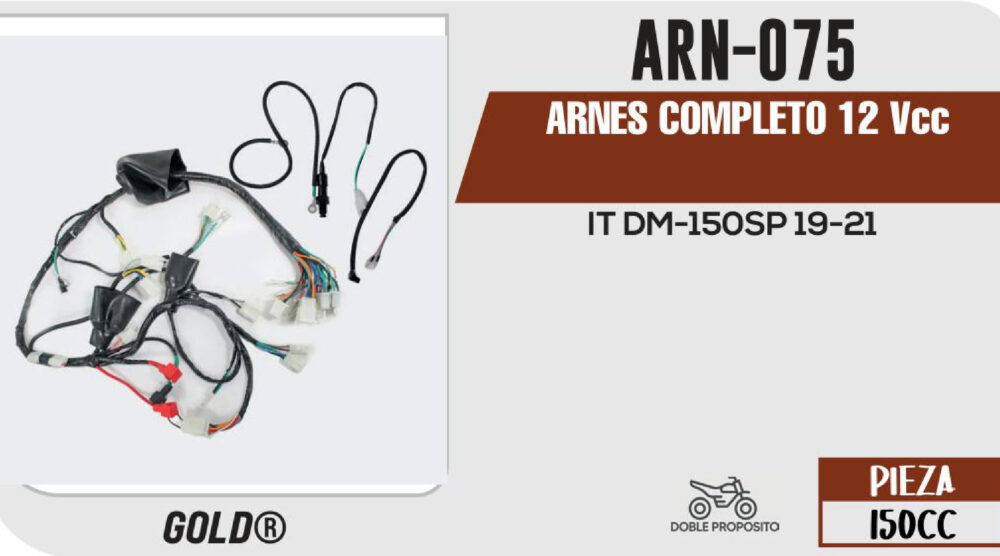ARNES COMPLETO 12Vcc