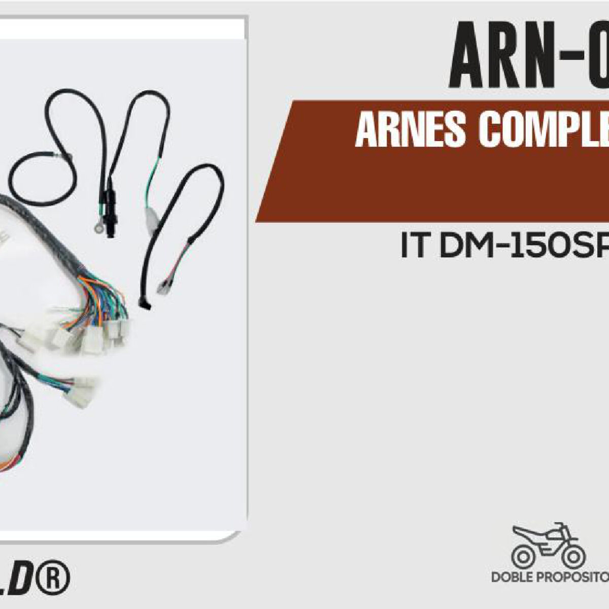 ARNES COMPLETO 12Vcc