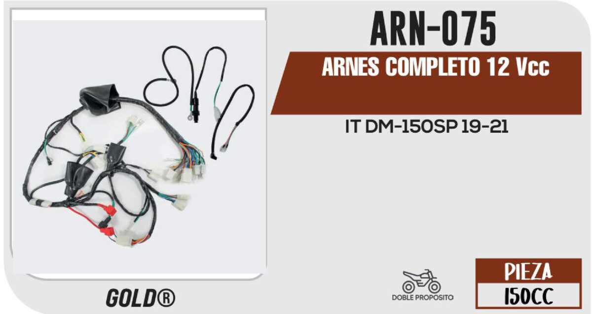 ARNES COMPLETO 12Vcc