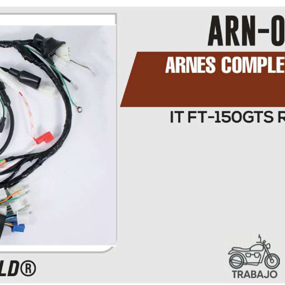 ARNES COMPLETO 12Vcc