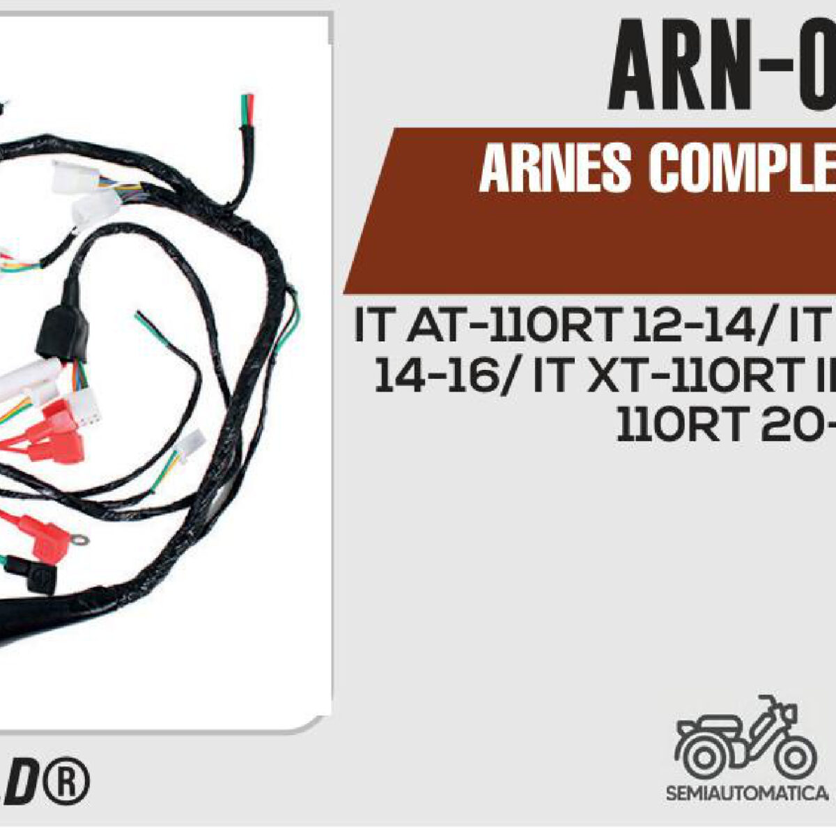 ARNES COMPLETO 12Vcc
