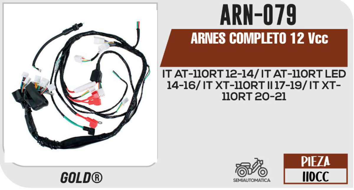 ARNES COMPLETO 12Vcc