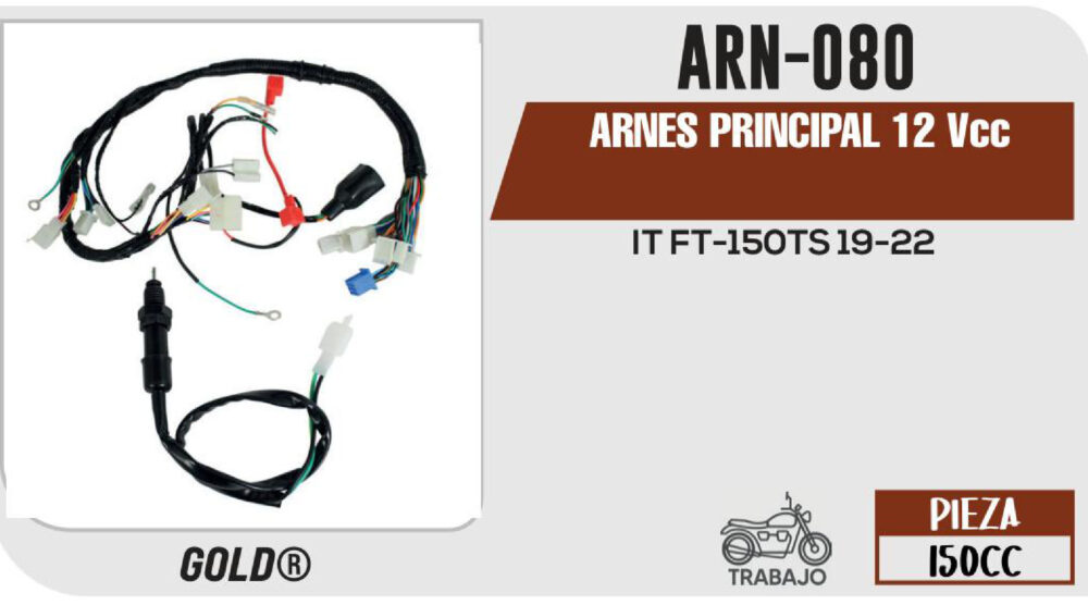 ARNES COMPLETO 12Vcc
