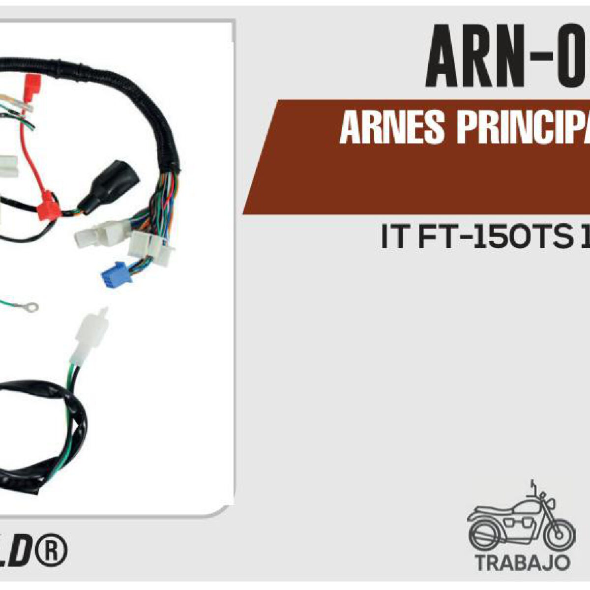 ARNES COMPLETO 12Vcc