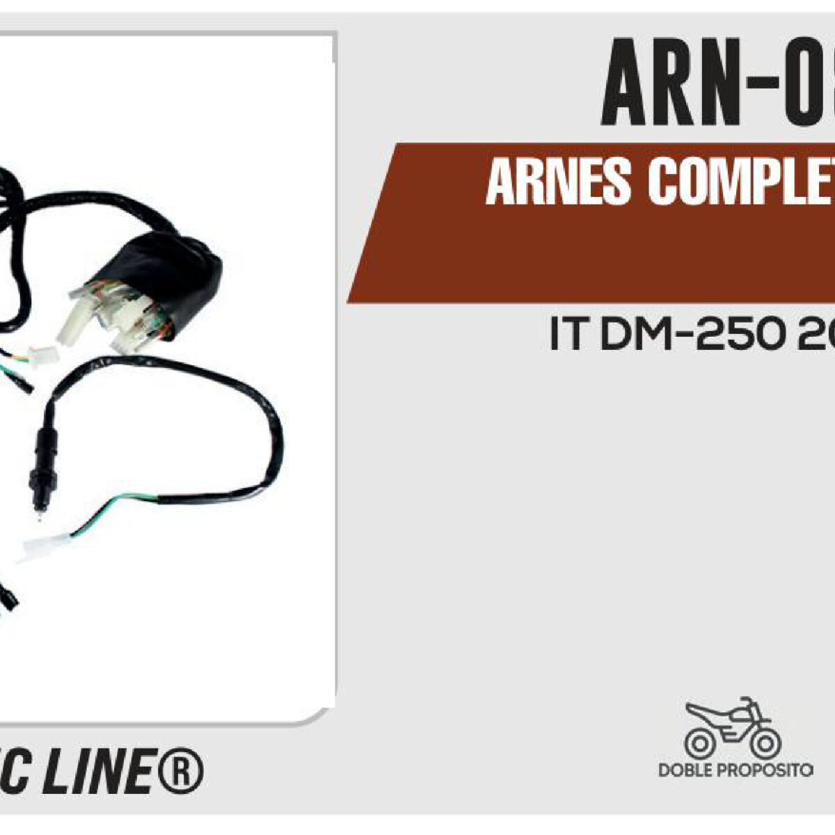 ARNES COMPLETO 12Vcc