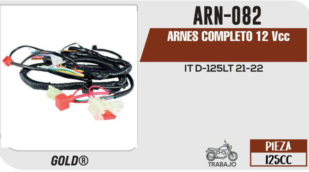 ARNES COMPLETO 12Vcc