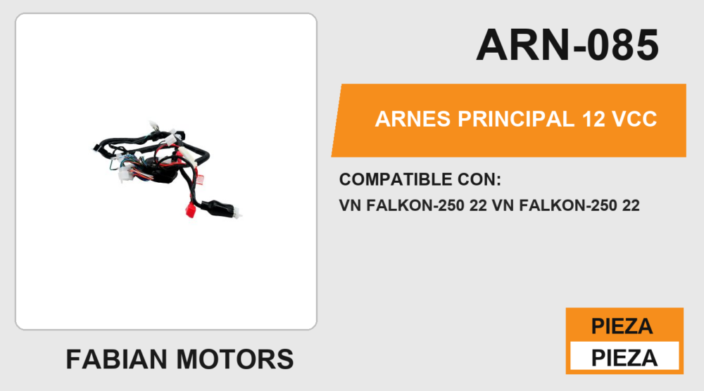 ARNES COMPLETO 12Vcc