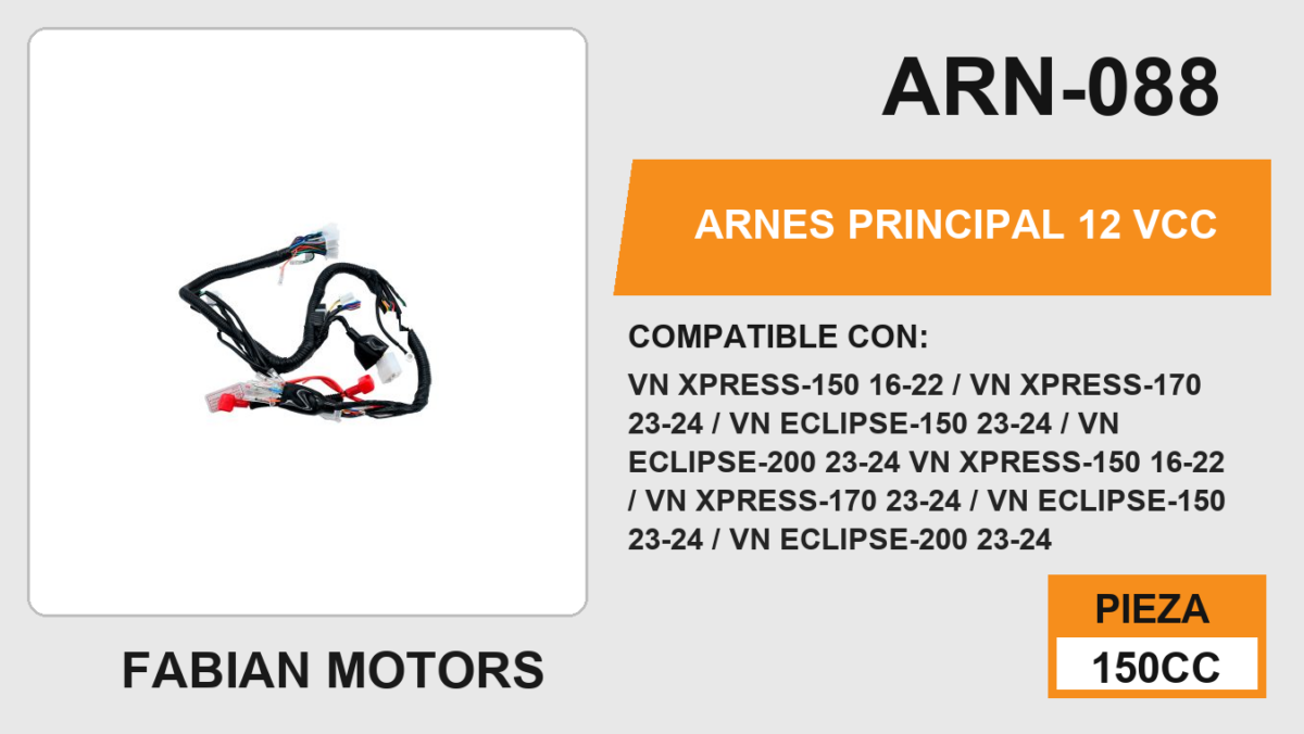 ARNES COMPLETO 12Vcc