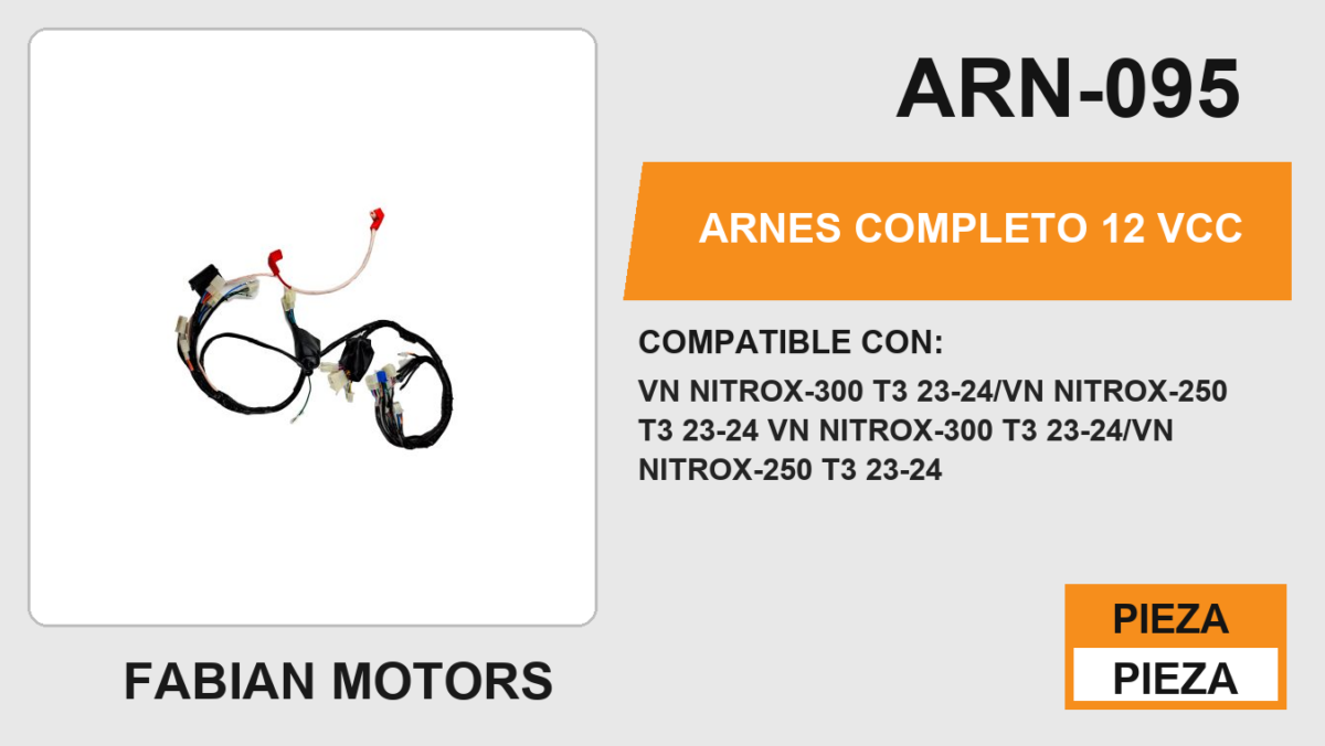 ARNES COMPLETO 12Vcc