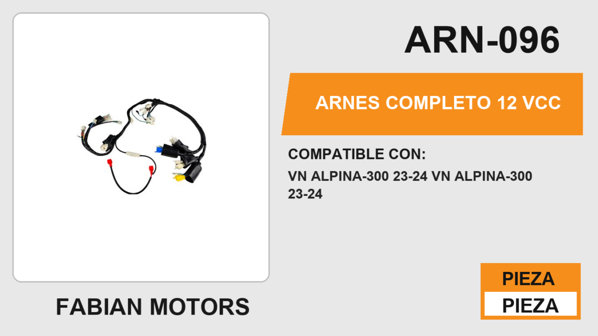 ARNES COMPLETO 12Vcc