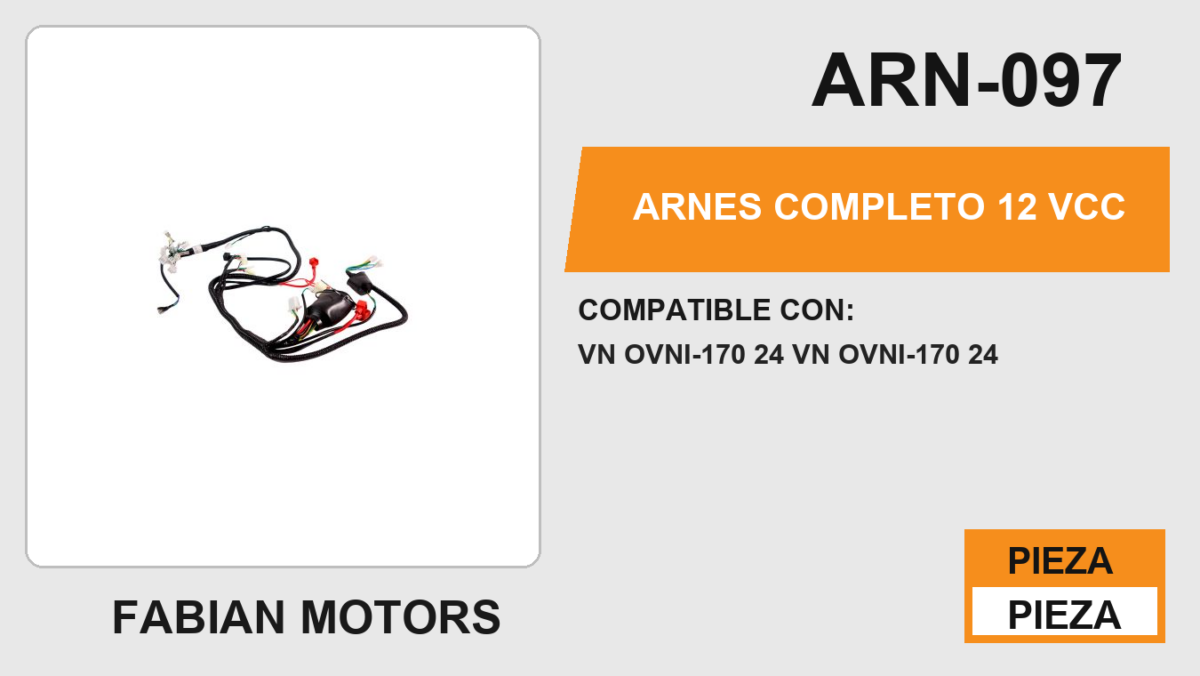 ARNES COMPLETO 12Vcc