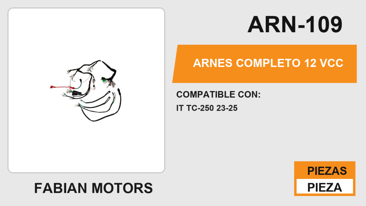 ARNES COMPLETO 12 Vcc