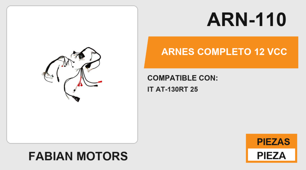 ARNES COMPLETO 12 Vcc