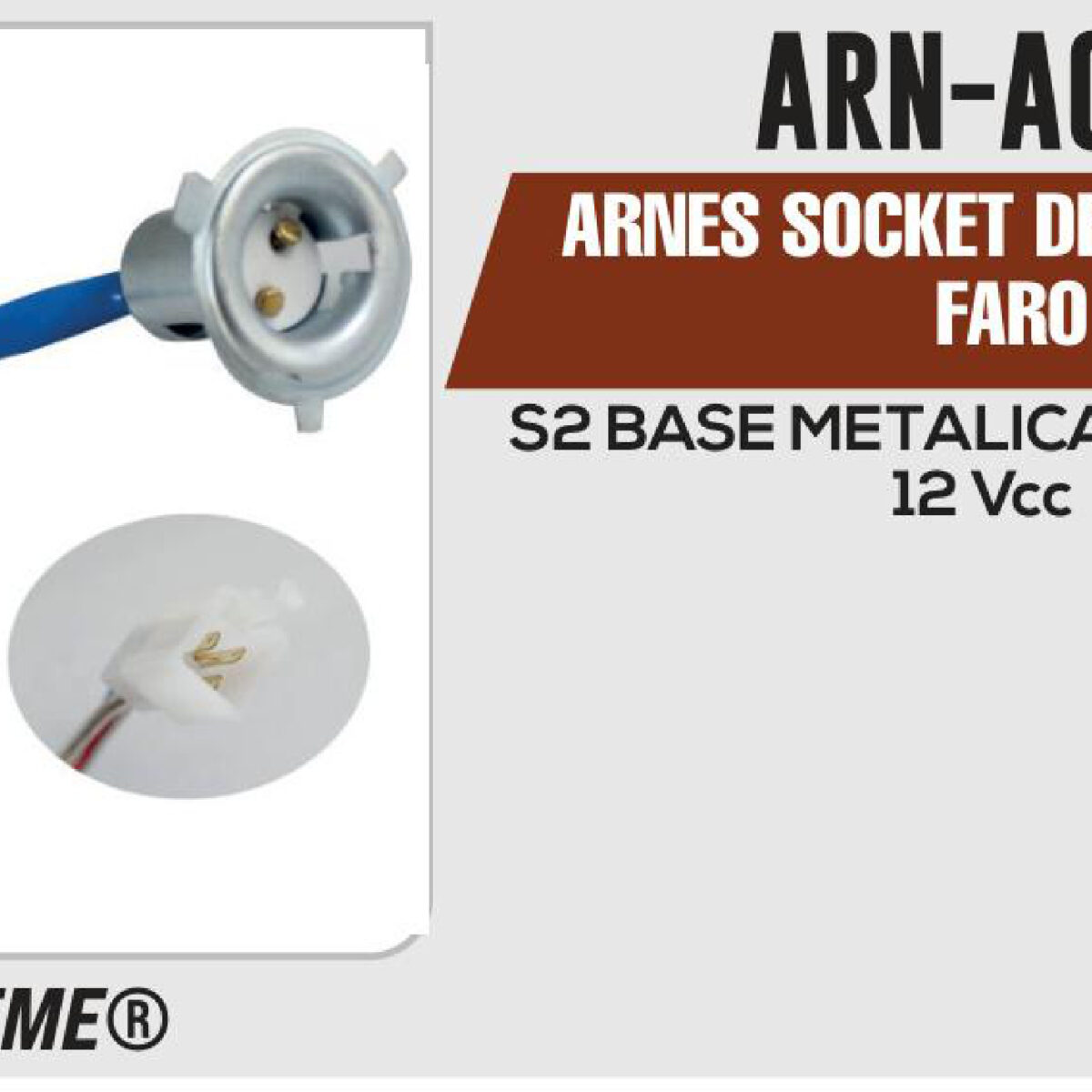 ARNES SOCKET DE FOCO PARA FARO