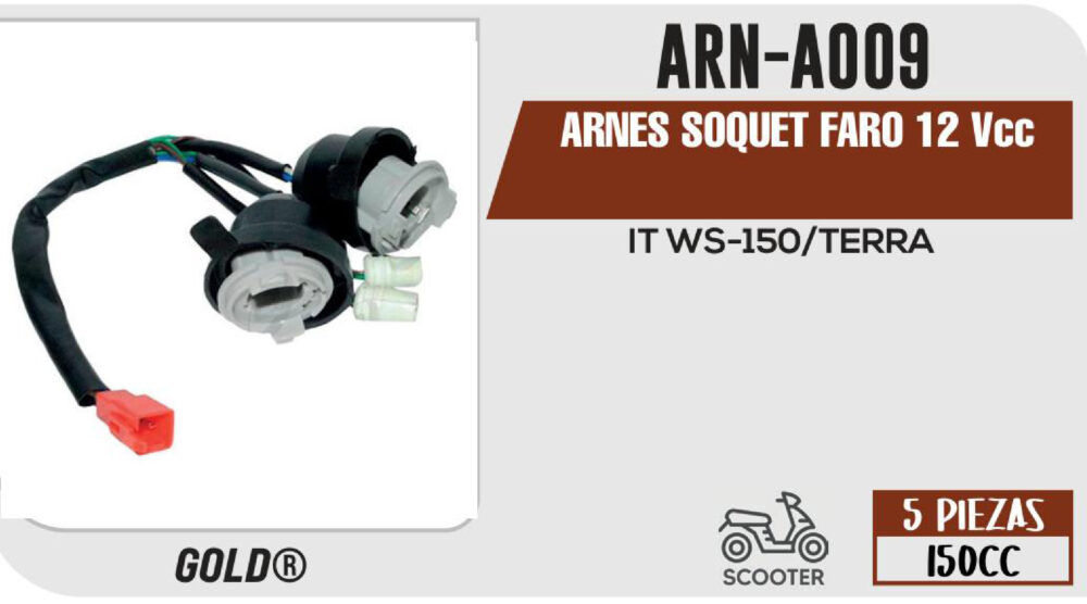 ARNES SOQUET FARO 12Vcc