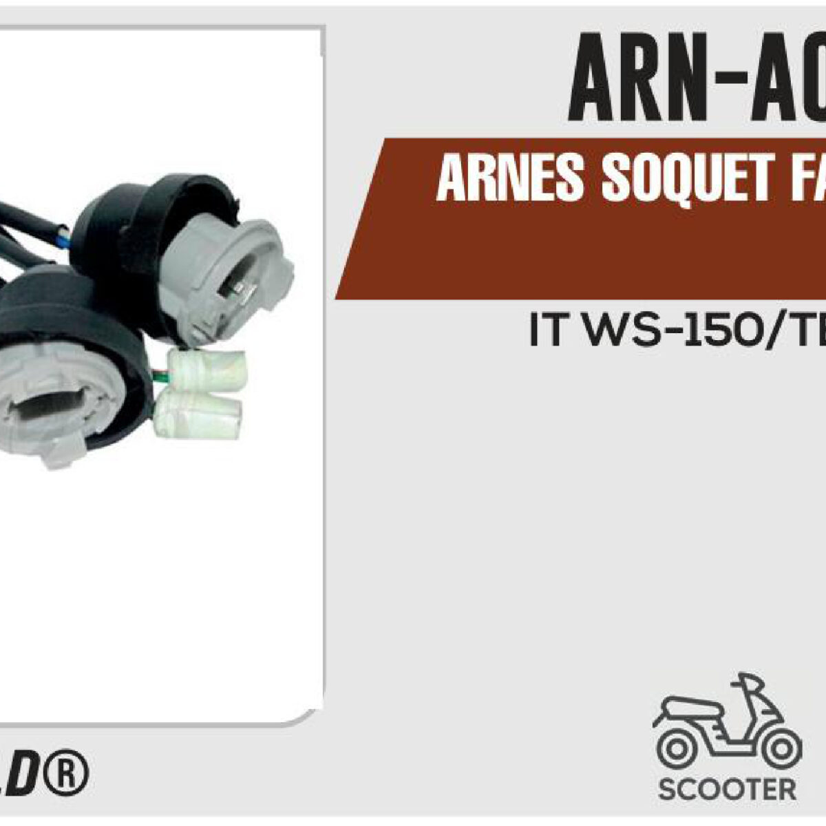 ARNES SOQUET FARO 12Vcc