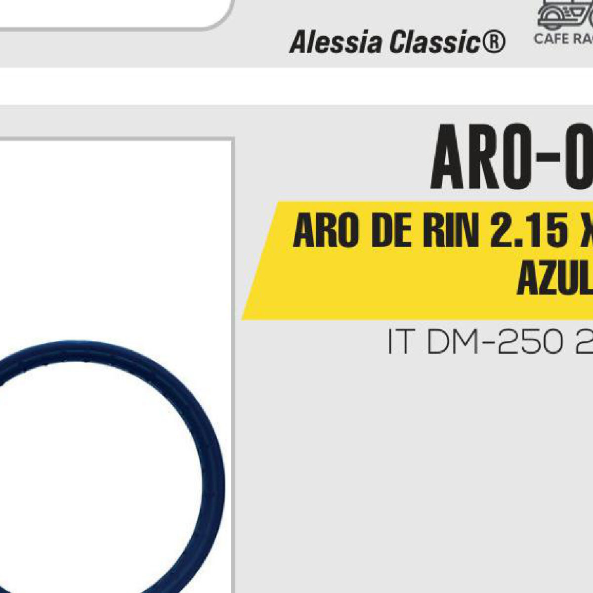 ARO DE RIN 2.15 X 18 TRASERO AZUL